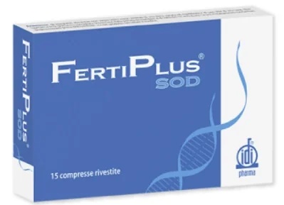 IDI FertiPlus Sod 15 Tabletten, Nahrungsergänzungsmittel zur Steigerung der männlichen Fruchtbarkeit