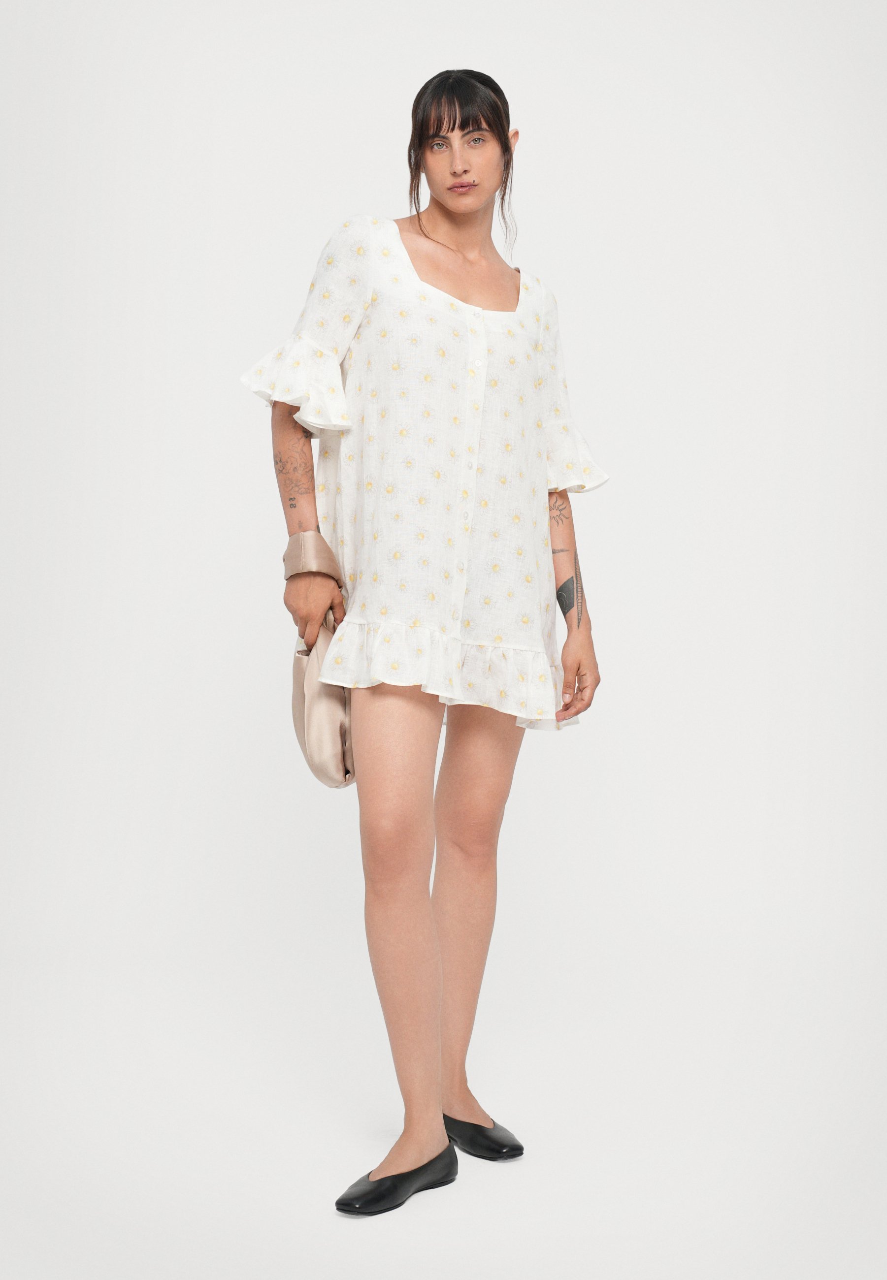 Sleeper MARSEILLE MIDI - Dnevna obleka - marjetice