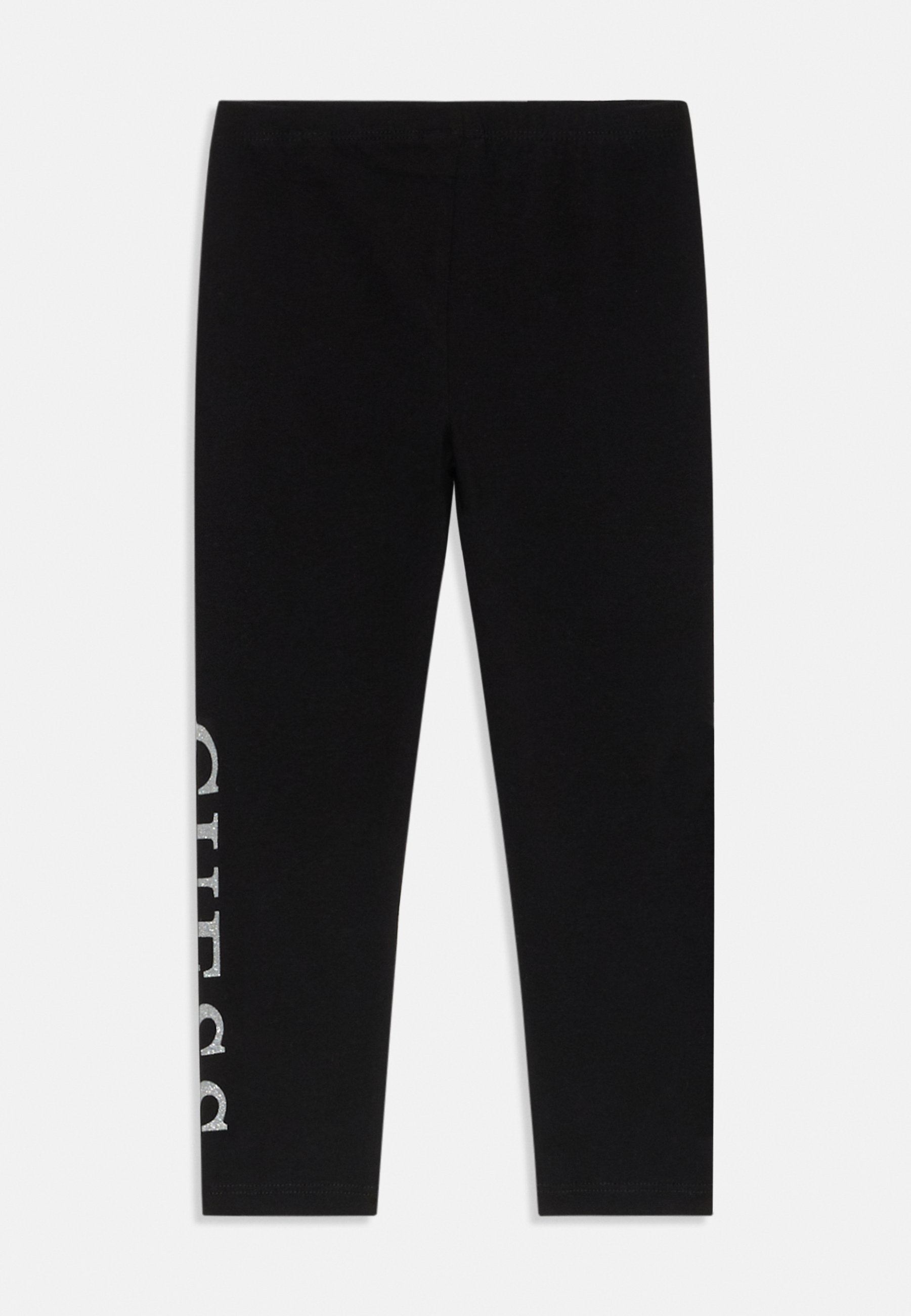 Guess BABY TODDLER KIDS CORE - Leggings - Broeken - gitzwart