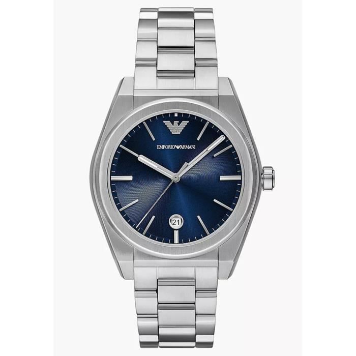 Montre Homme Emporio Armani - AR11620 - Argent Acier inoxydable - Etanche 5 Atm