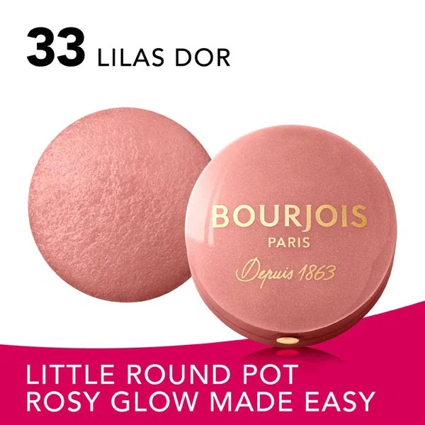 Bourjois Little Round Pot pirosító 33 Lilas D'Or