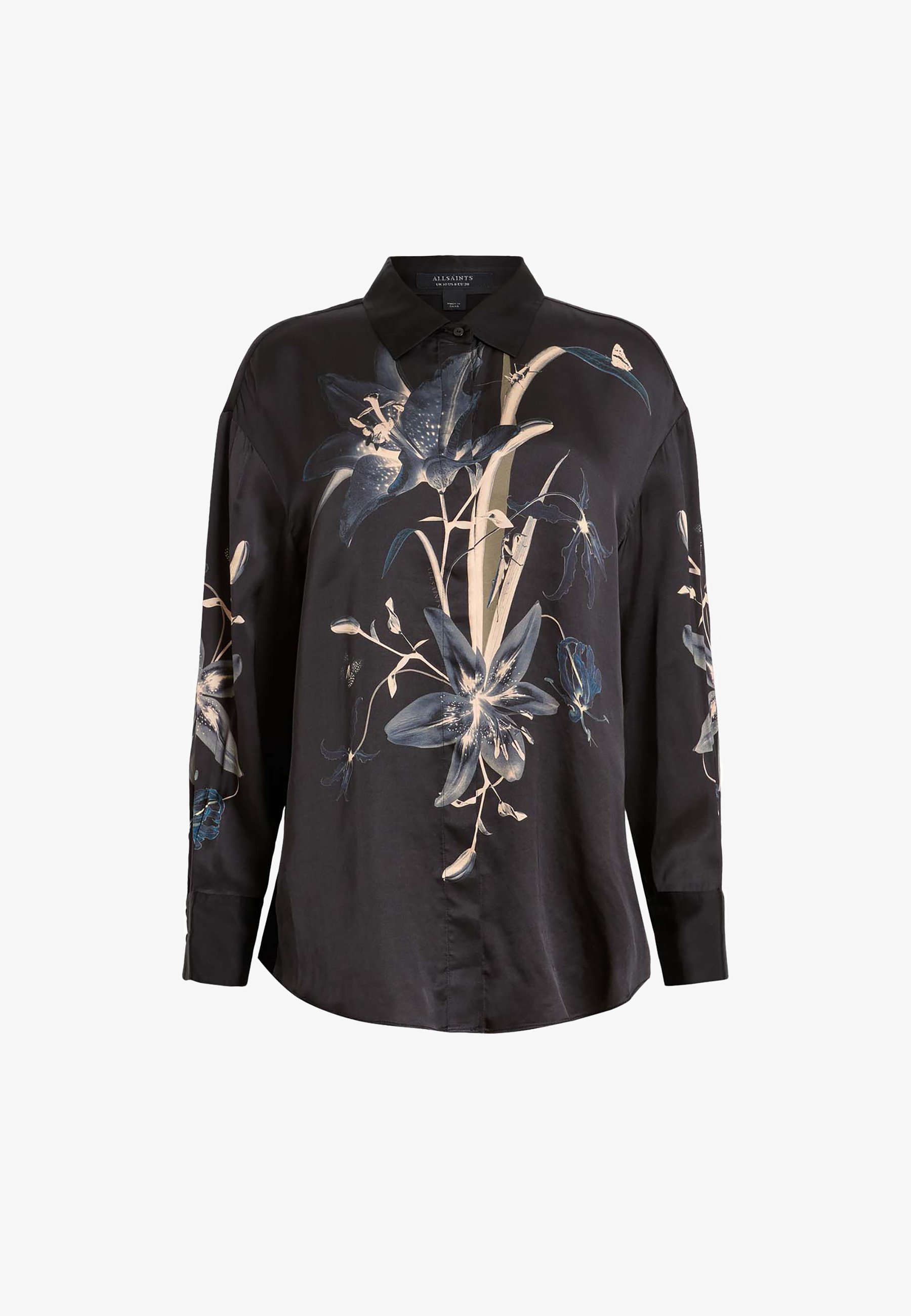 AllSaints BERNIE - Blouse - petra zwart