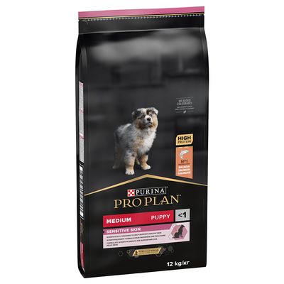 PURINA PRO PLAN Medium Puppy Sensitive Skin táp