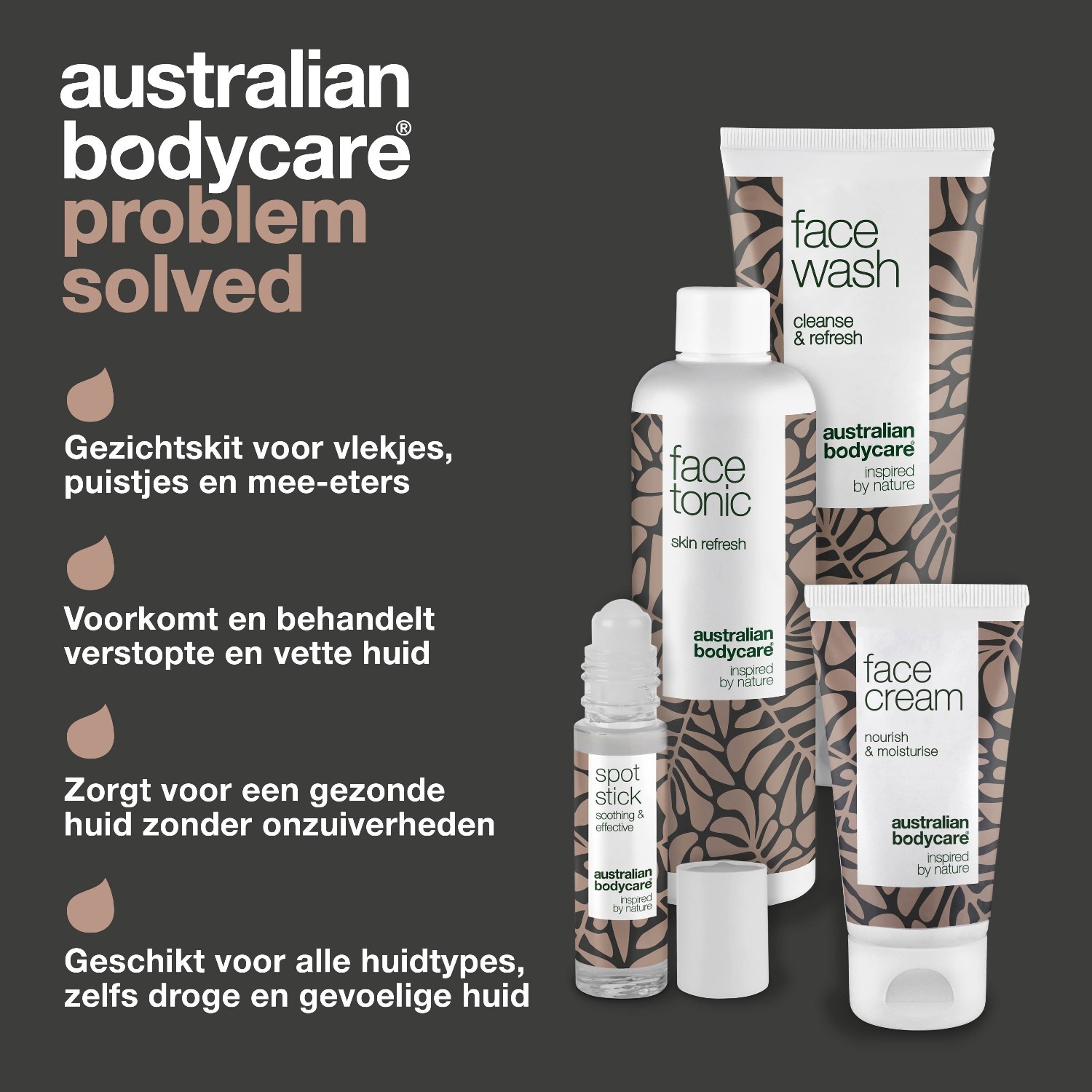 Australian Bodycare set za njegu lica Posebna ponuda: Njega lica u 4 koraka – 1 komad