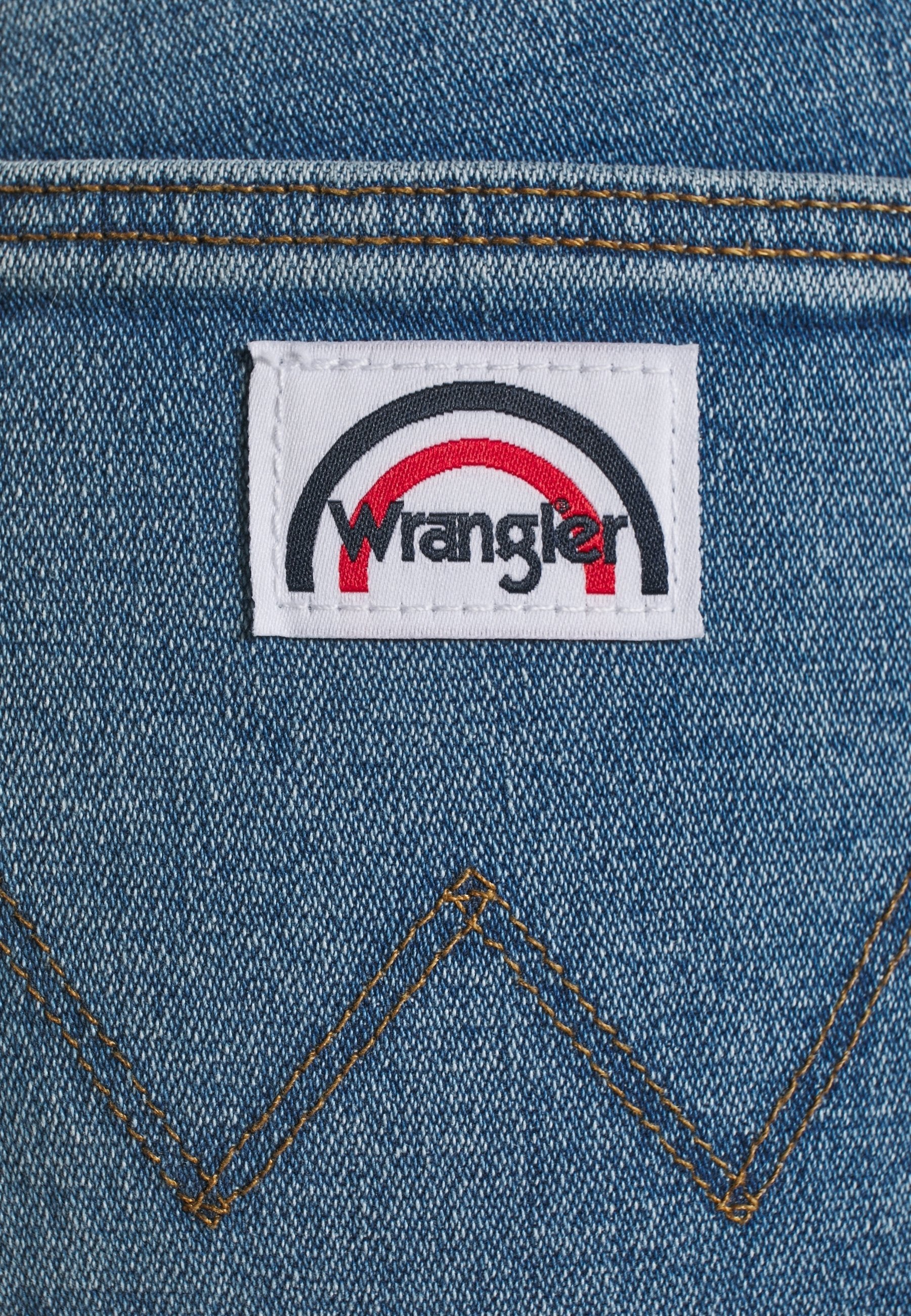 Wrangler Flared Jeans - lyseblå denim