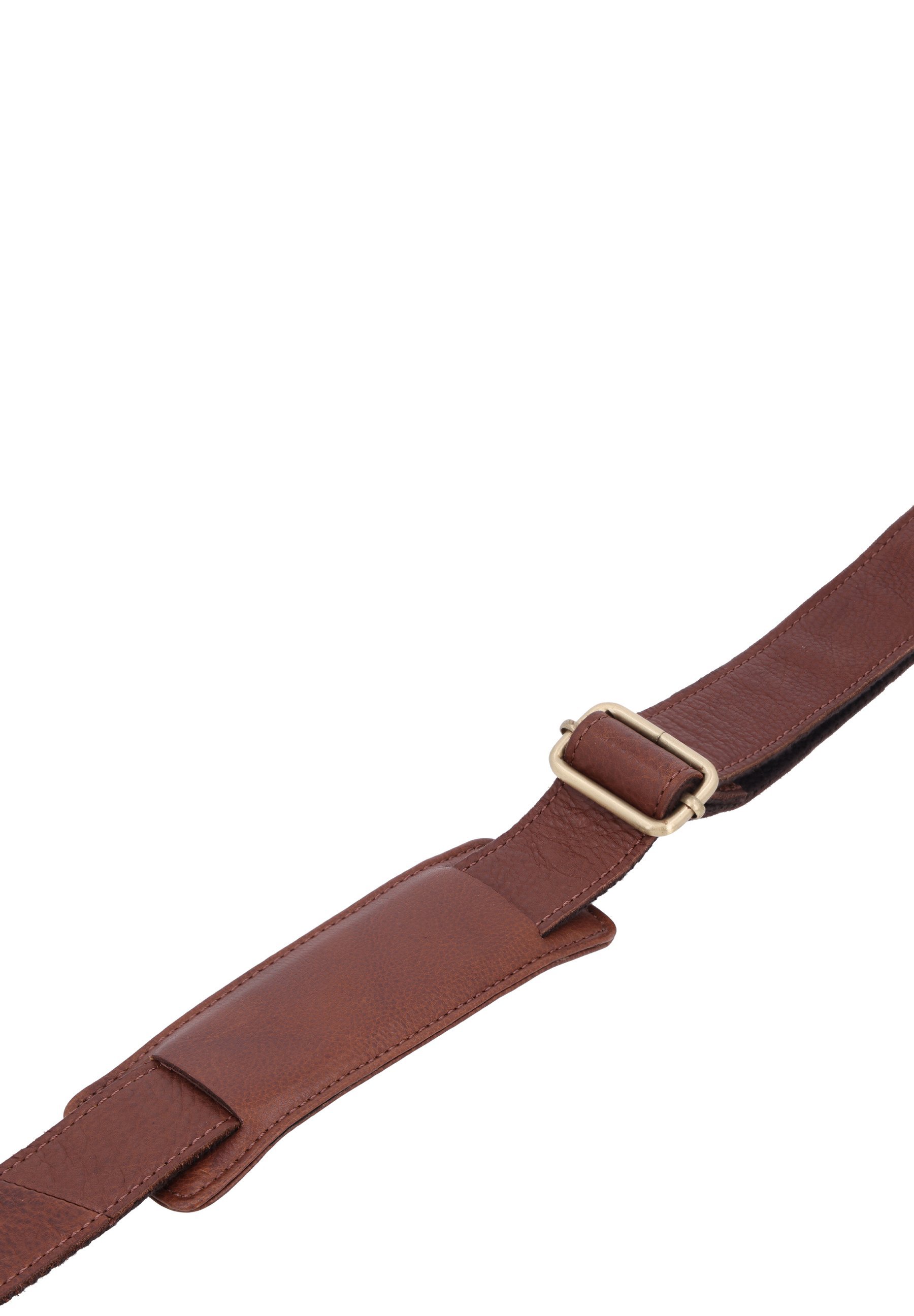 Gusti Leather HALL - Weekendtas - roodbruin