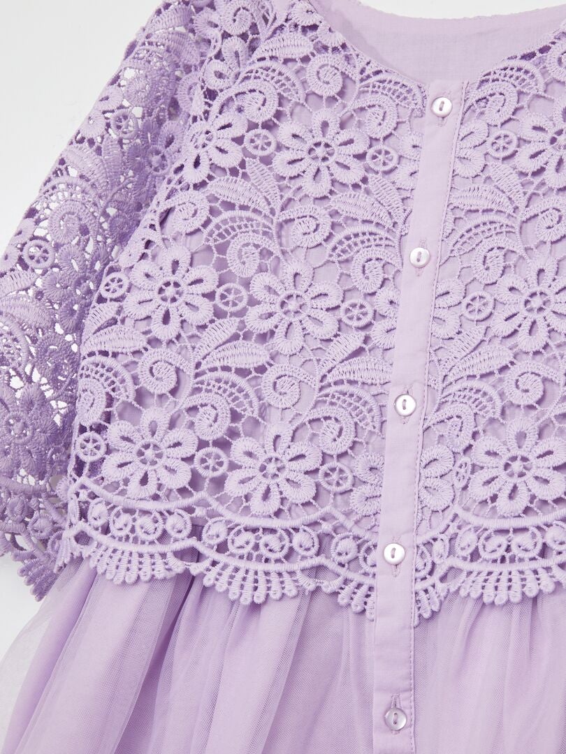 Vestido formal - MORADO
