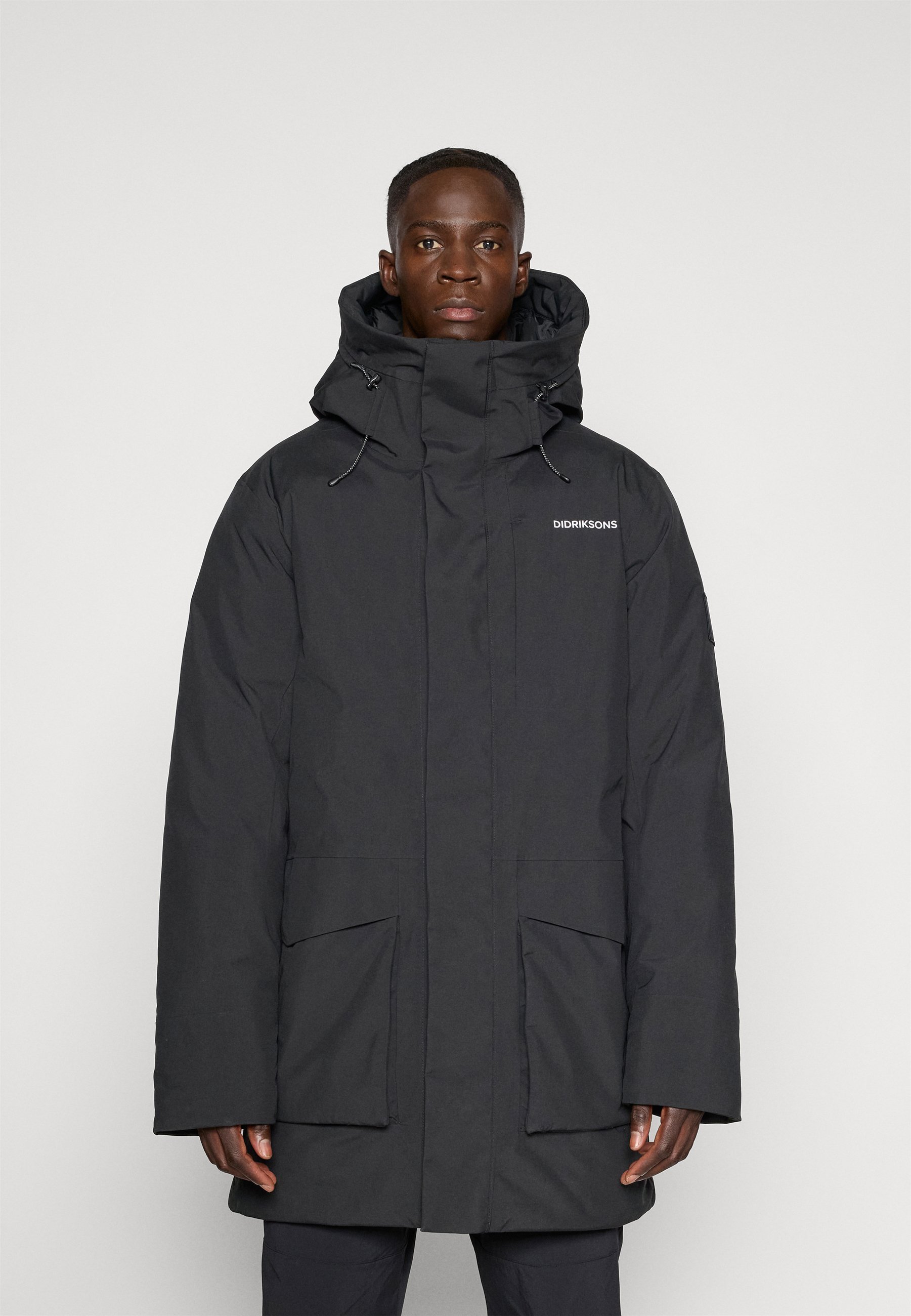 Didriksons ACHILLES PARKA - Parkas - svart