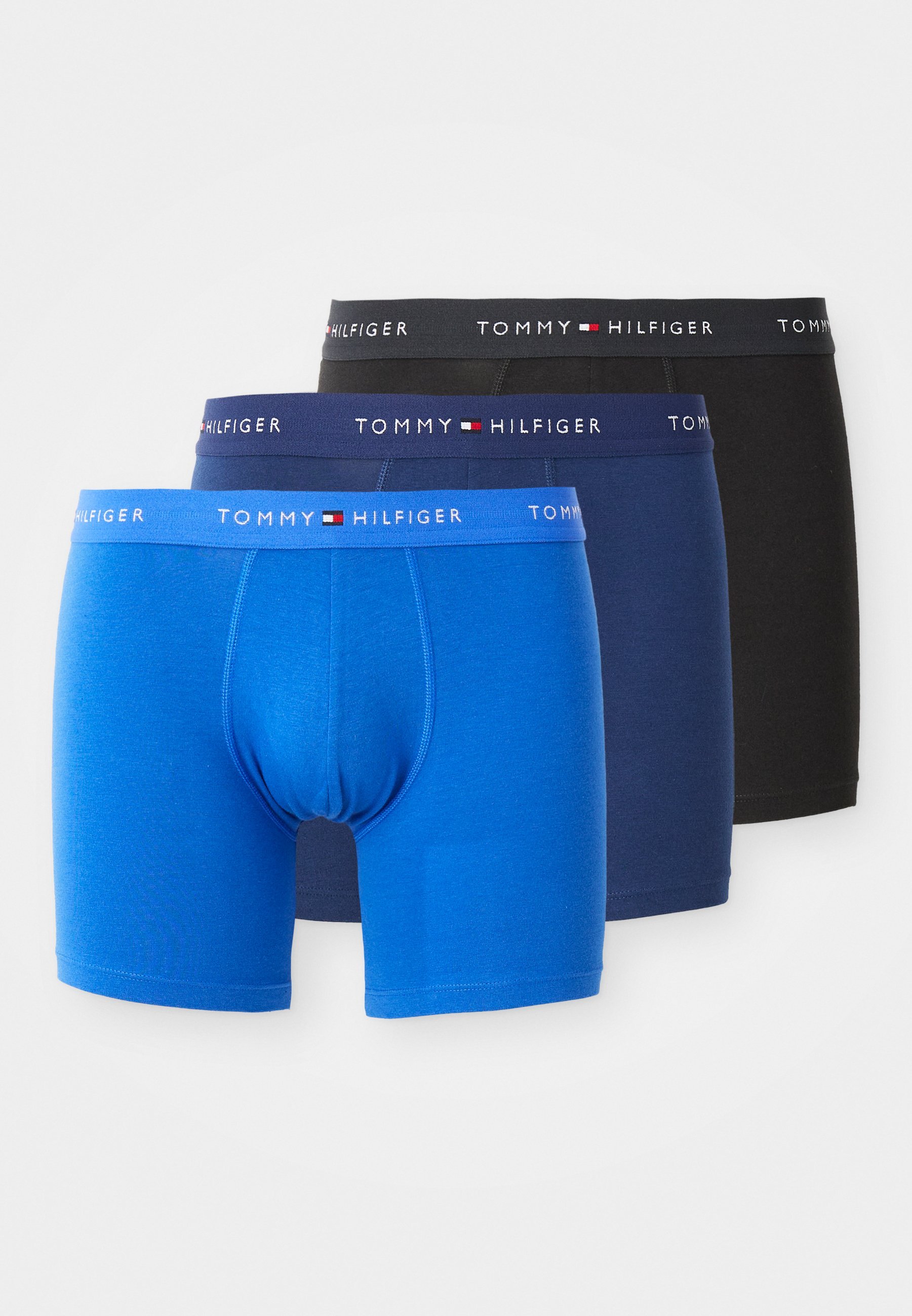 Tommy Hilfiger SIGNATURE BOXERBRIEF 3-PACK - Broekjes - blauw/preppy marineblauw/zwart