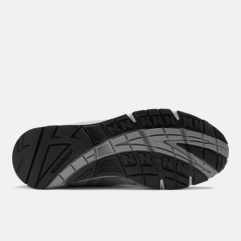 Herenschoenen, MADE IN THE UK 991v1 Pigmented - Grijs met microchip en legering
