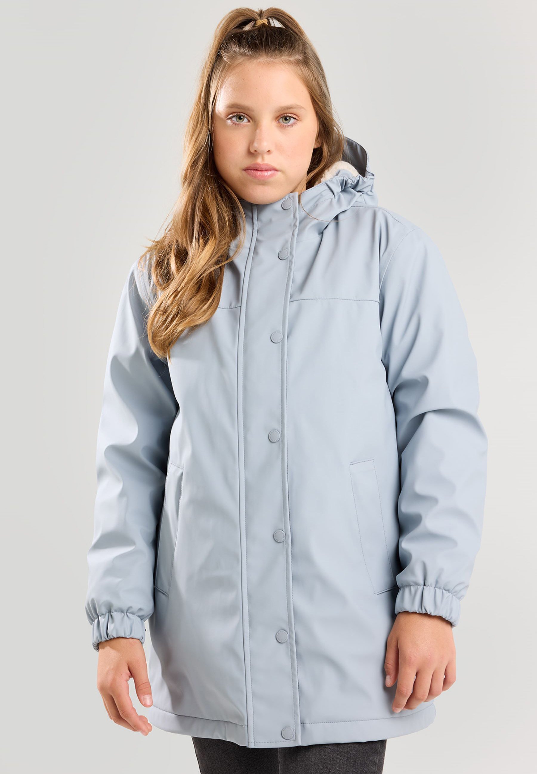America Today JULIET JR - Parka - babyblau