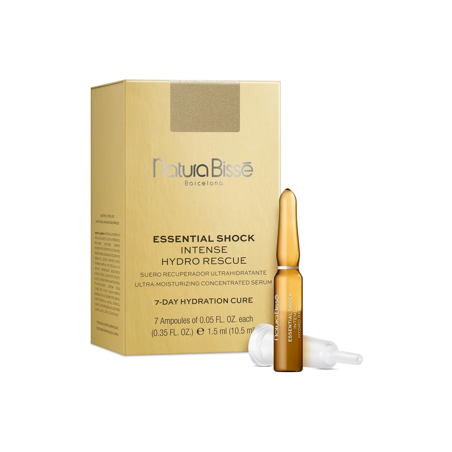 Essential Shock Intense Essential Shock Intense Hydro Rescue - Fiale viso effetto globale, Fiale viso antirughe, Fiale viso idratanti