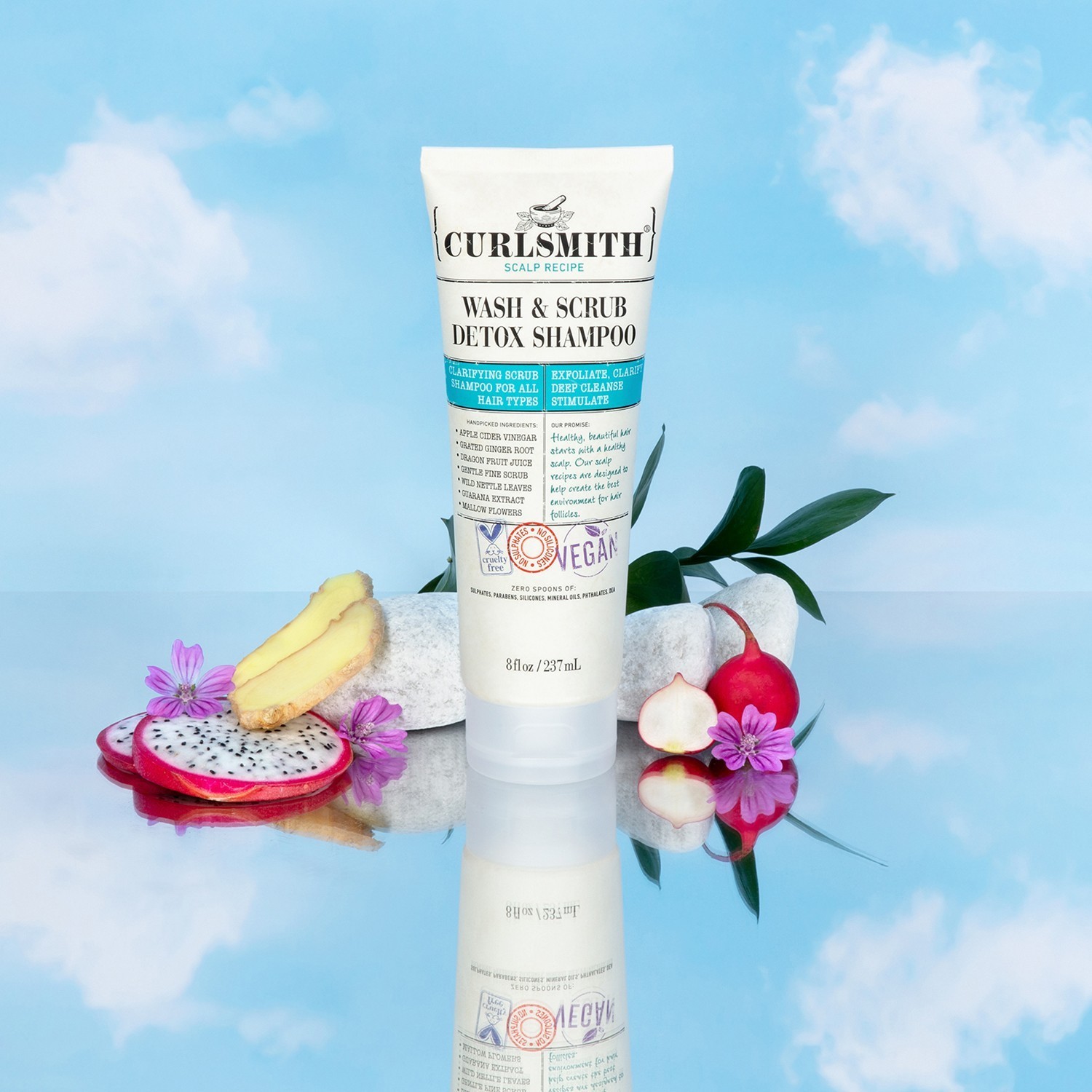 Curlsmith šampon za pranje i piling - 237 ml