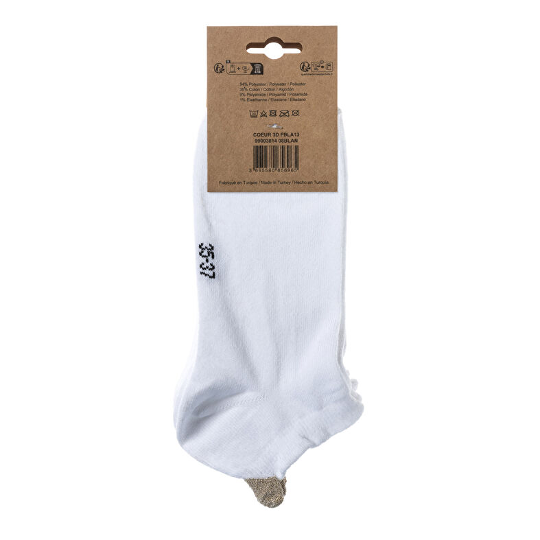 Chaussettes et collants Femme Blanc