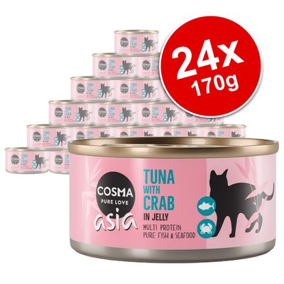 Cosma Asia σε συσκευασία ζελέ 24 x 170 g