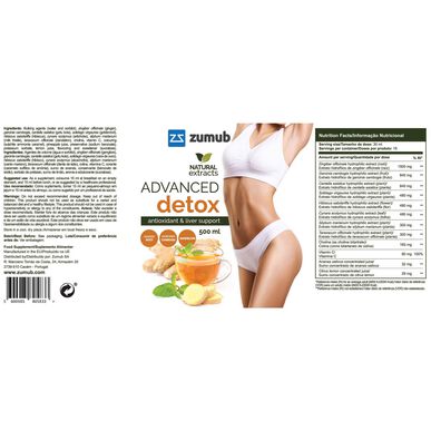 Zumub Pokročilý Detox 500 ml 500 ml