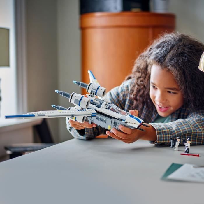 LEGO Star Wars 75399 Andor U-Wing Starfighter van de Rebellenalliantie, bouwset voor kinderen vanaf 8 jaar