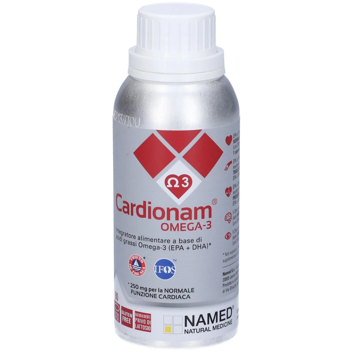 NAMED Cardionam Omega 3 80 capsules