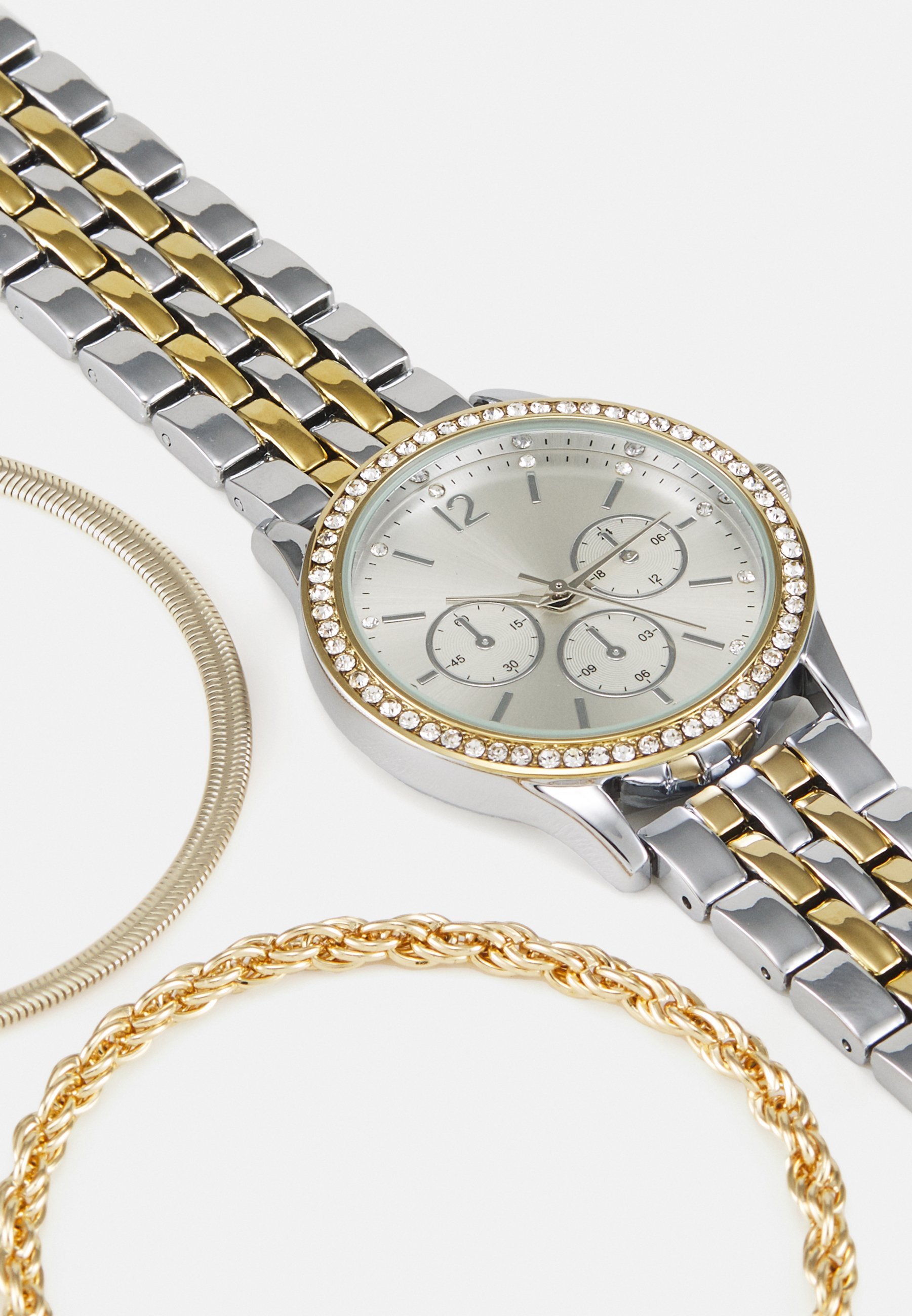 Anna Field SET – Uhr – silberfarben/goldfarben