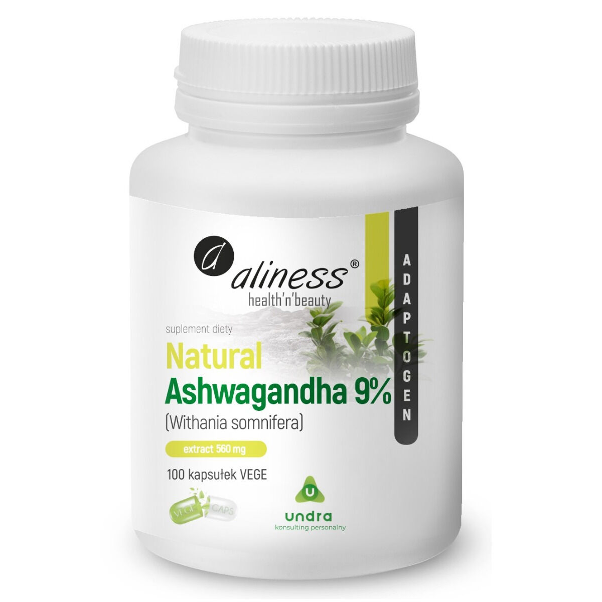 Aliness Natürliches Ashwagandha