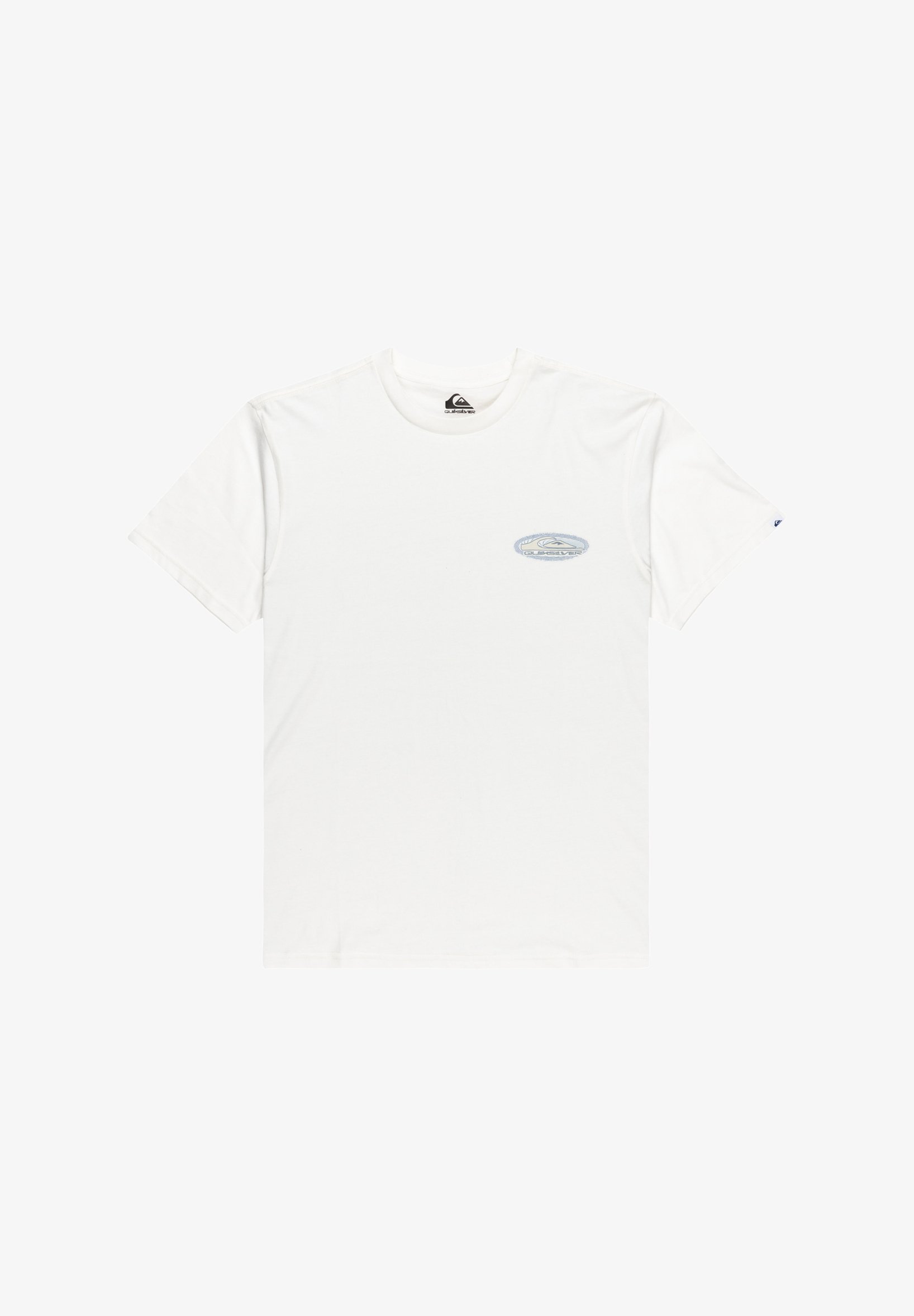 Quiksilver EVO BORDER LINES - T-shirt met print - sneeuwwit