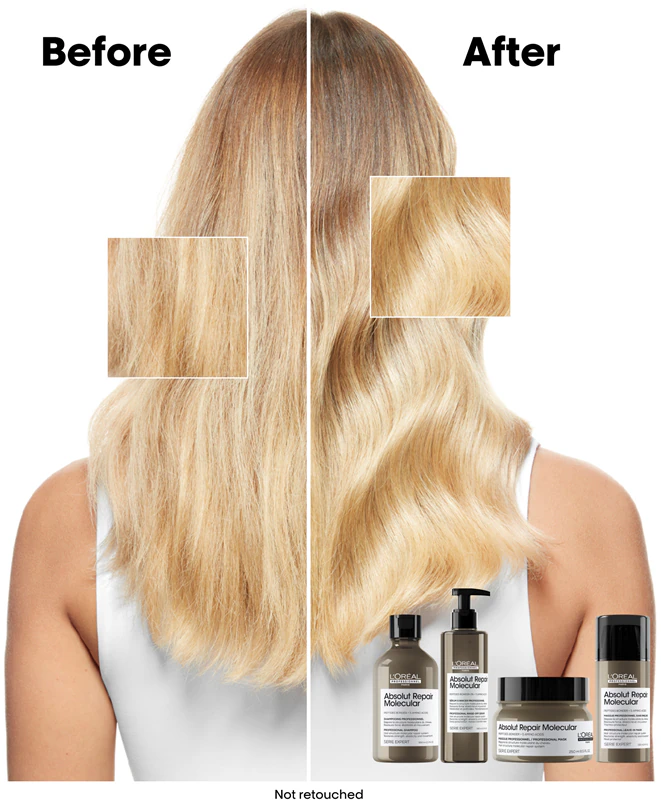 L'Oréal Professionnel Serie Expert Absolut Repair Molecular Máscara Capilar Fortalecedora Profunda