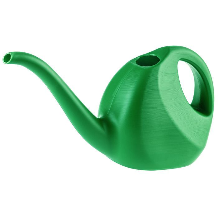 KADAX Petit Arrosoir 2L, Arrosoir de Jardin en Plastique, Arroseur à Fleur avec Long Bec pour Intérieur et Extérieur, Maison (Vert)