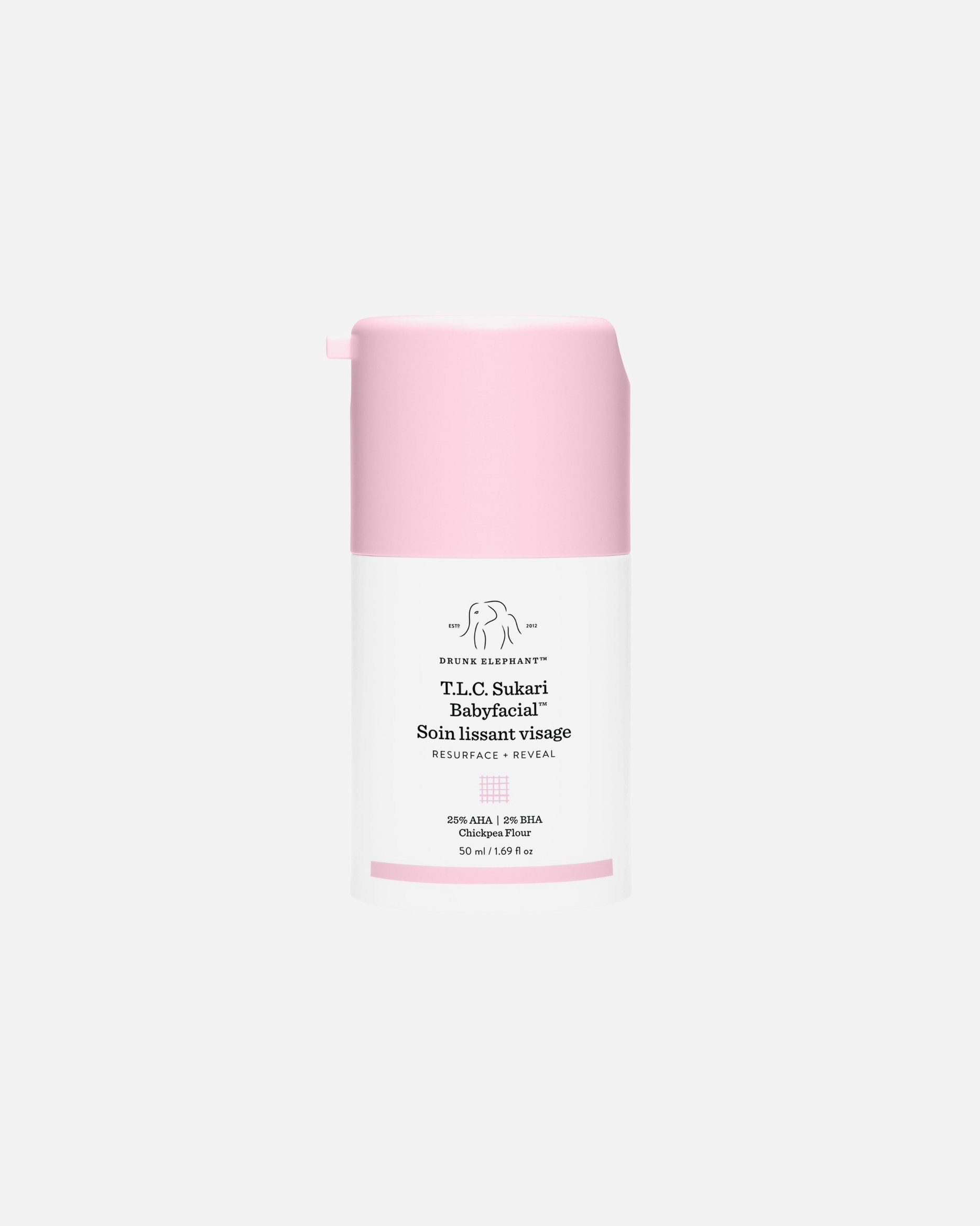 „Drunk Elephant Glow“ veido kaukė „TLC Sukari Babyfacial™“ – 50 ml