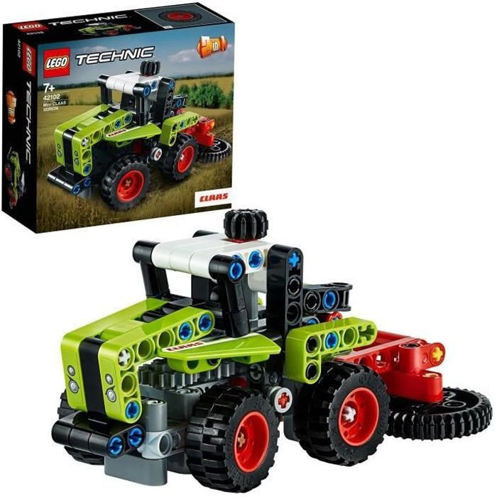 LEGO® Technic 42102 Mini CLAAS XERION Tractor, Combine Harvester Toy, Gift for Children, Vehicle for Girls and Boys Ages 8 and Up