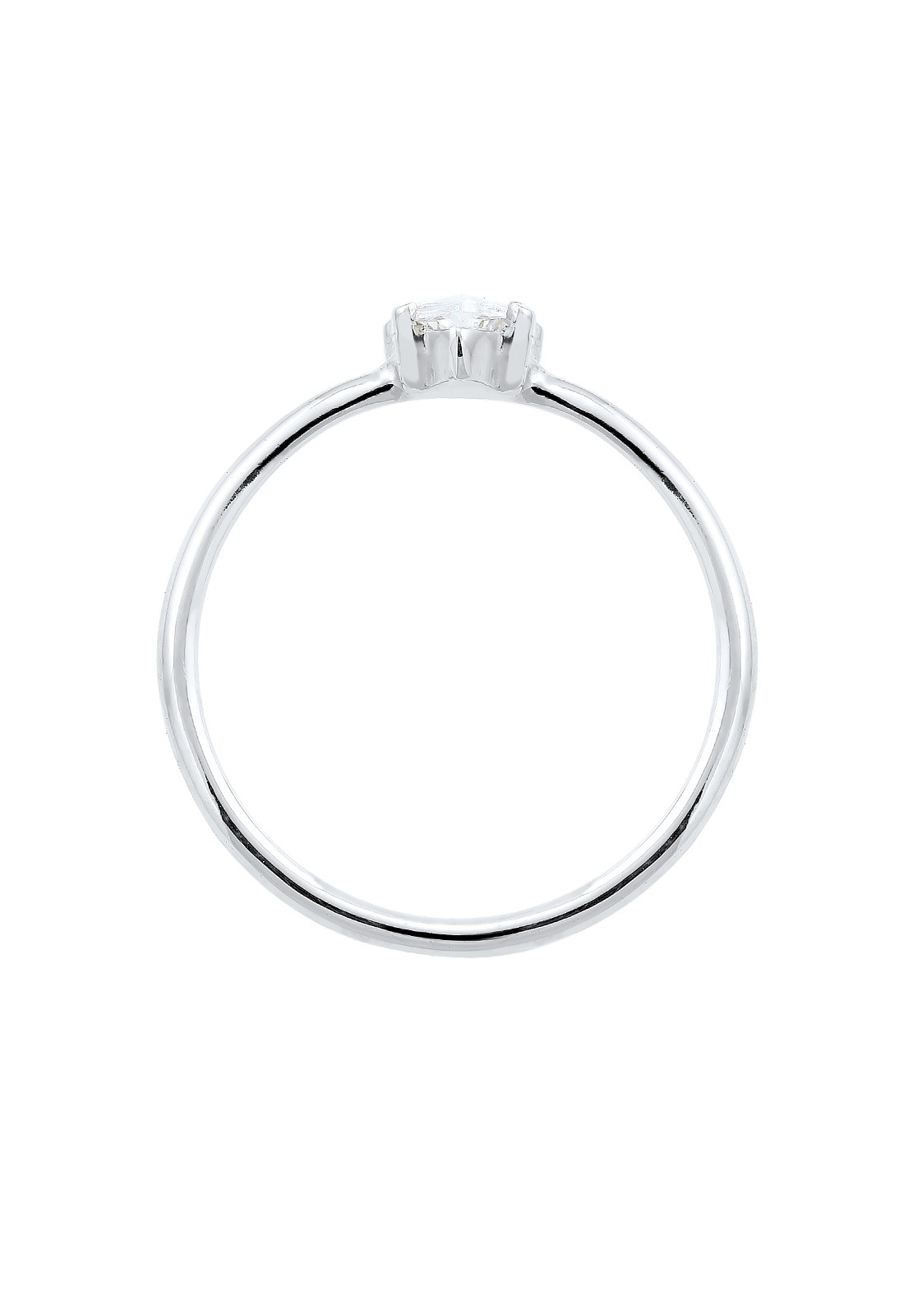 Elli Marquise zircone Minimal 925 Argent