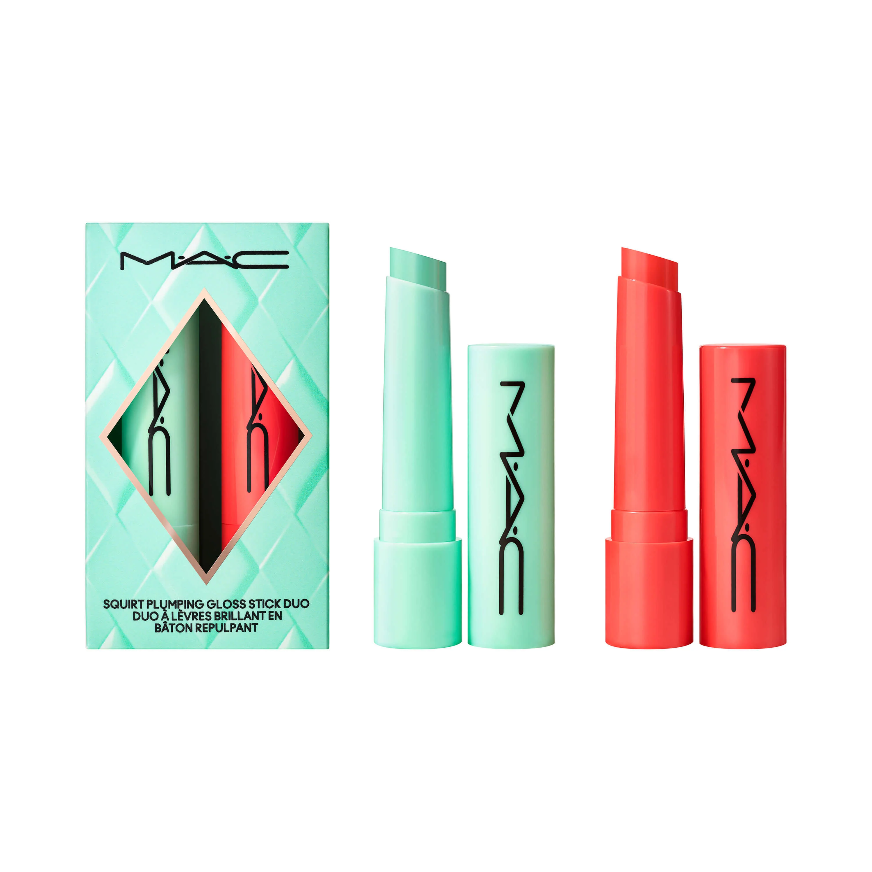 Lipgloss Squirt Alert Lip Duo Kit - Cofanetto Make Up, Gloss, Volumizzante Labbra