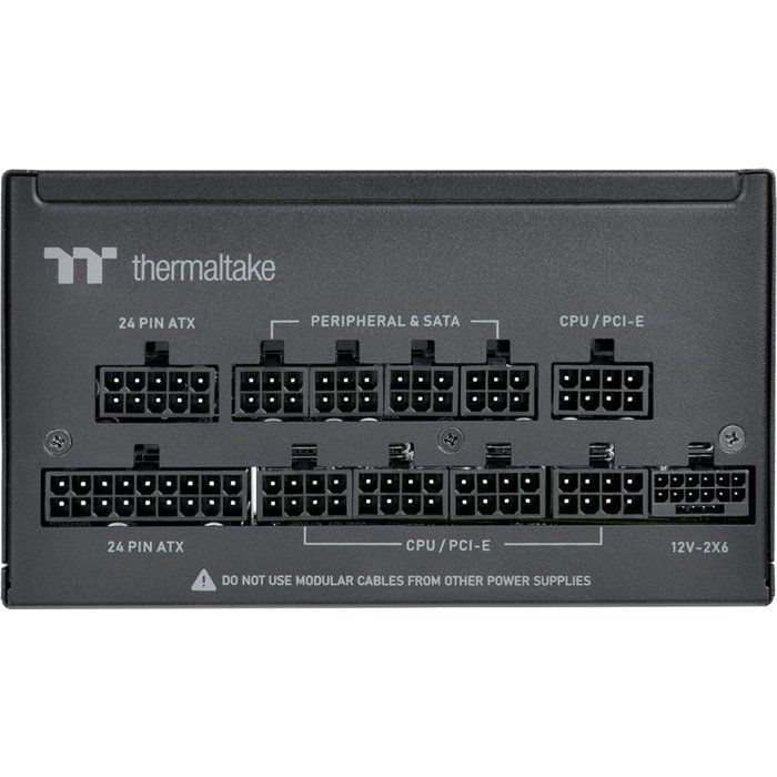 Fonte de alimentação modular para PC THERMALTAKE Toughpower PT - 1000 W - 80 Plus Platinum