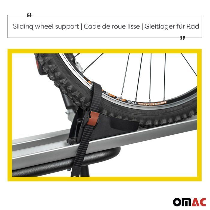Portabicicletas trasero MENABO para Peugeot 2008 2013-2020 (2 bicicletas)