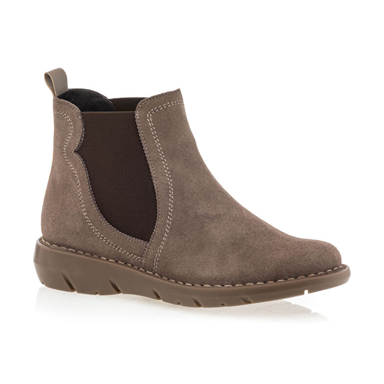Braune Damenstiefel / Stiefeletten