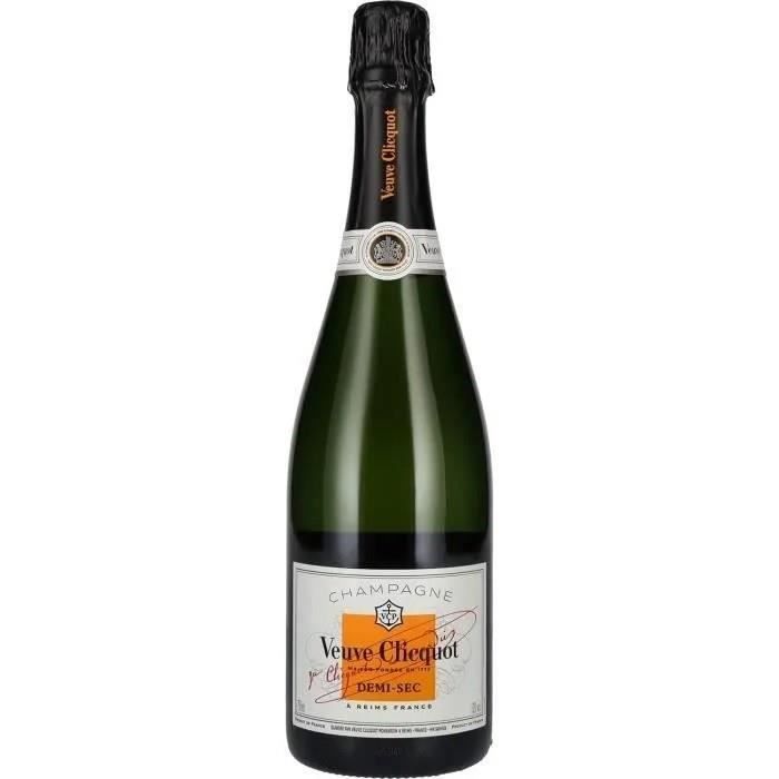 Veuve Clicquot Demi-sec Champagne - 75cl