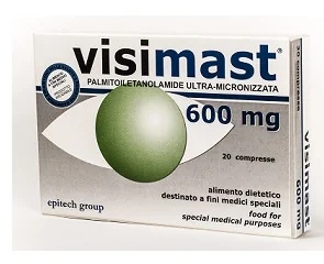 VISIMAST Visimask 600 mg 20 tabletten Voedingssupplement tegen oogpijn