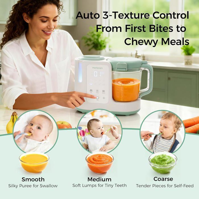 AutoMeal Baby Food Maker One-Step Automatic Steamer Mixer