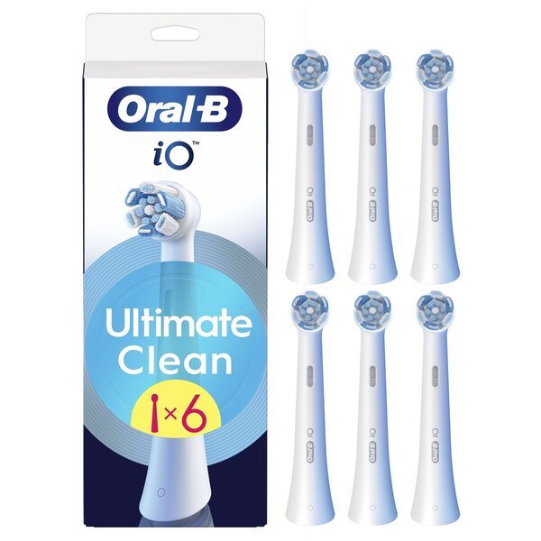 Oral-B iO Ultimate Clean glave četkice<br>bijele, 6 komada