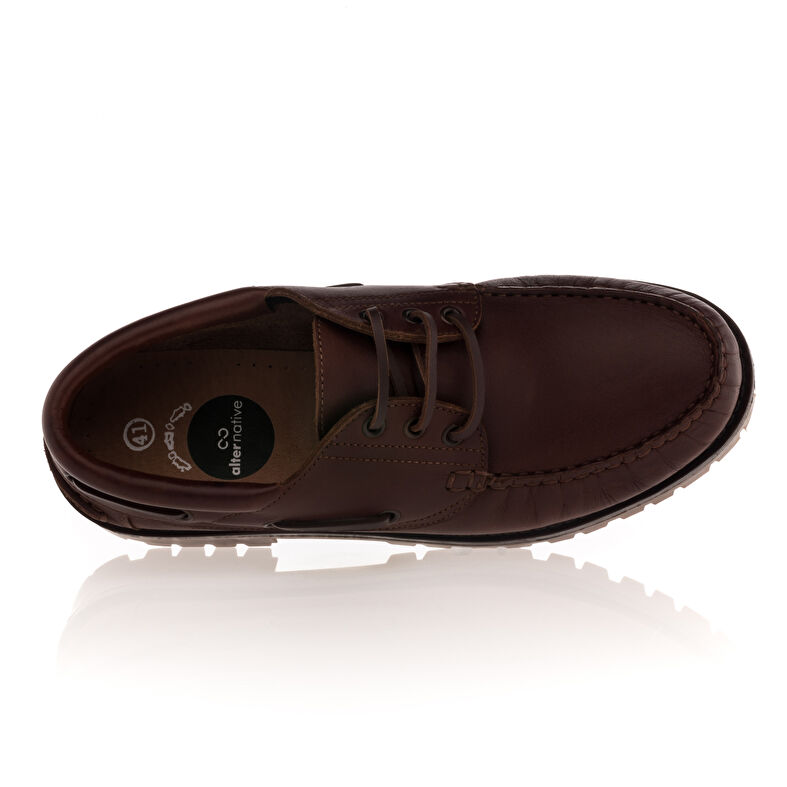 Brune loafers/båtsko til herre