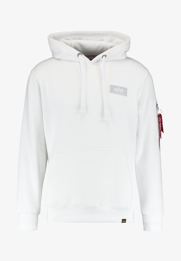Alpha Industries UNISEX - Mikina s kapucí - weiss