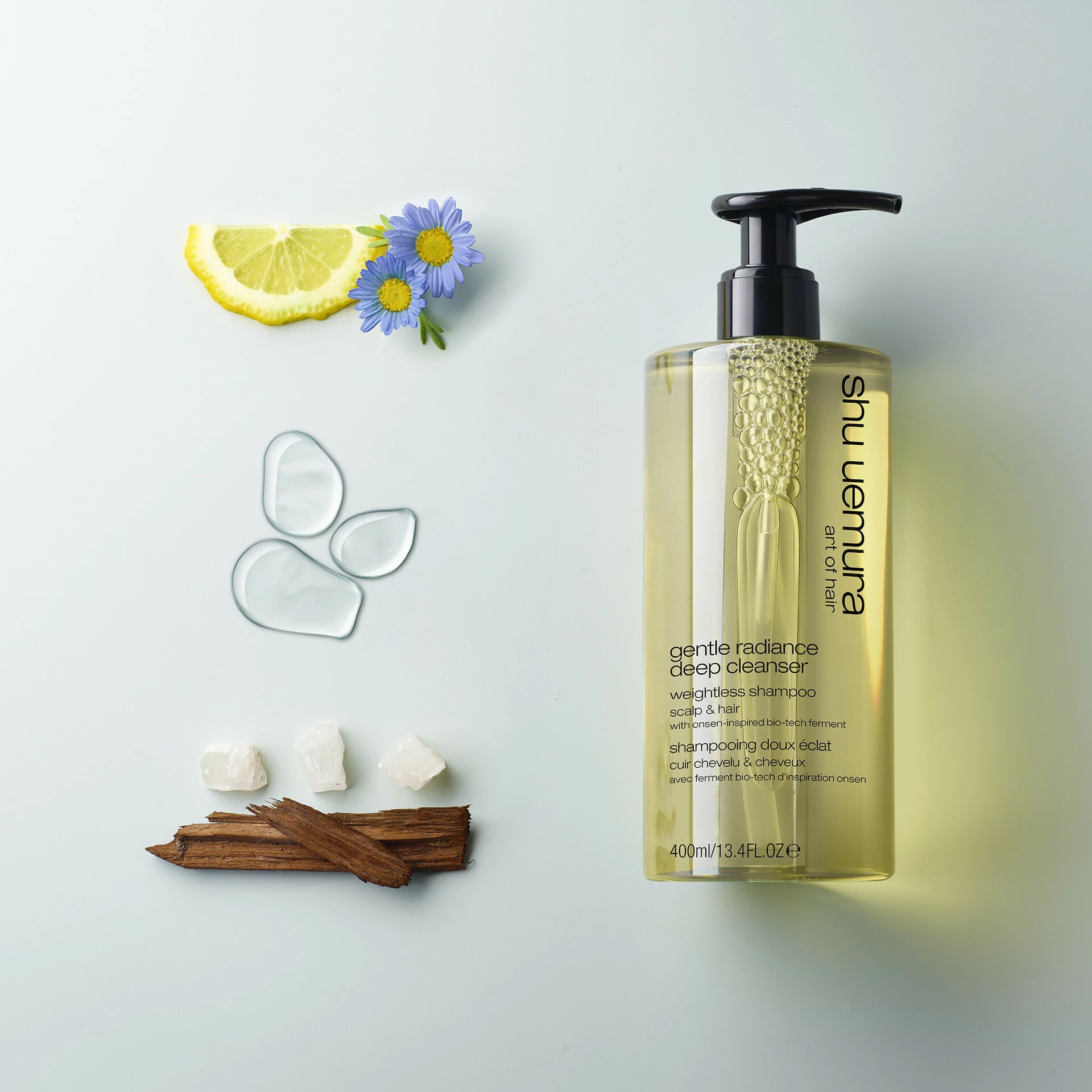 Șampon Deep Cleanser cu strălucire delicată 400 ml - Shu Uemura