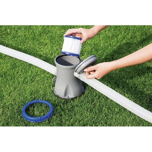 Conjunto de 2 filtros para purificador de piscina de 1249 litros.