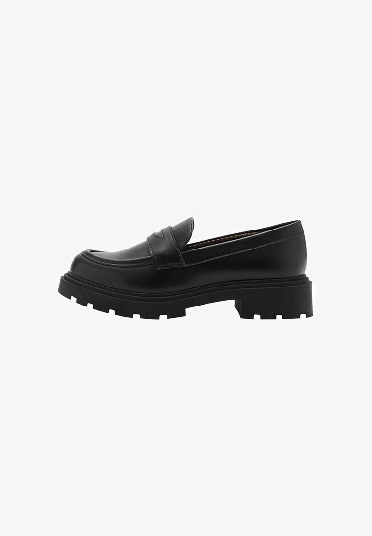 Mango Kids LOAFERIT TEEN - Loaferit - black