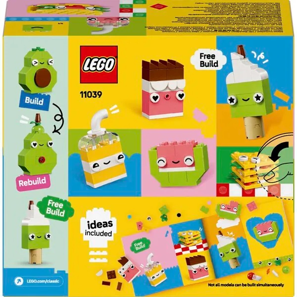 LEGO Classic 11039 Kūrybingi maisto draugai