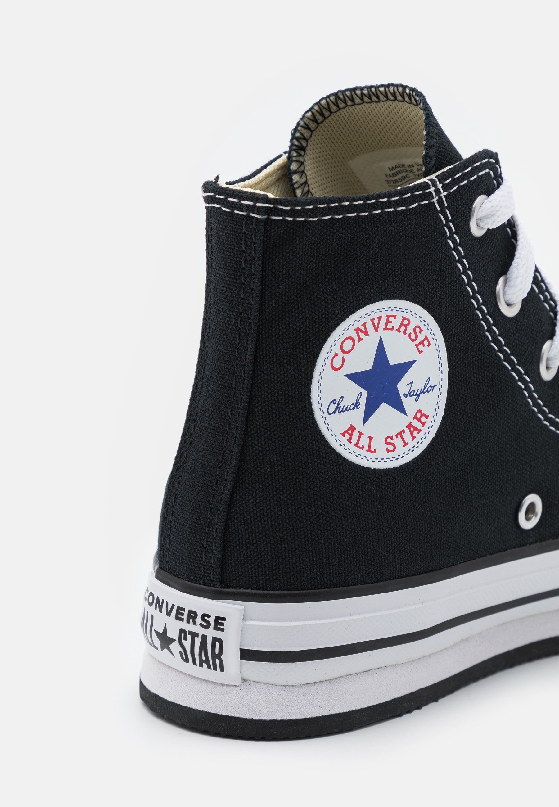 CHUCK TAYLOR ALL STAR HIGH BOOT UNISEX - Høye joggesko - black/whiteConverse