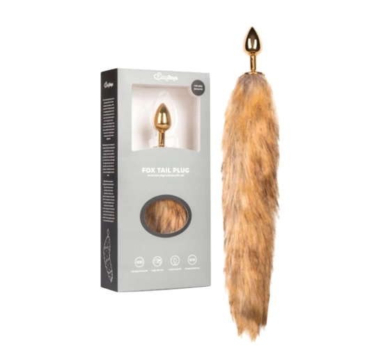 EasyToys zatyczka analna z ogonem S