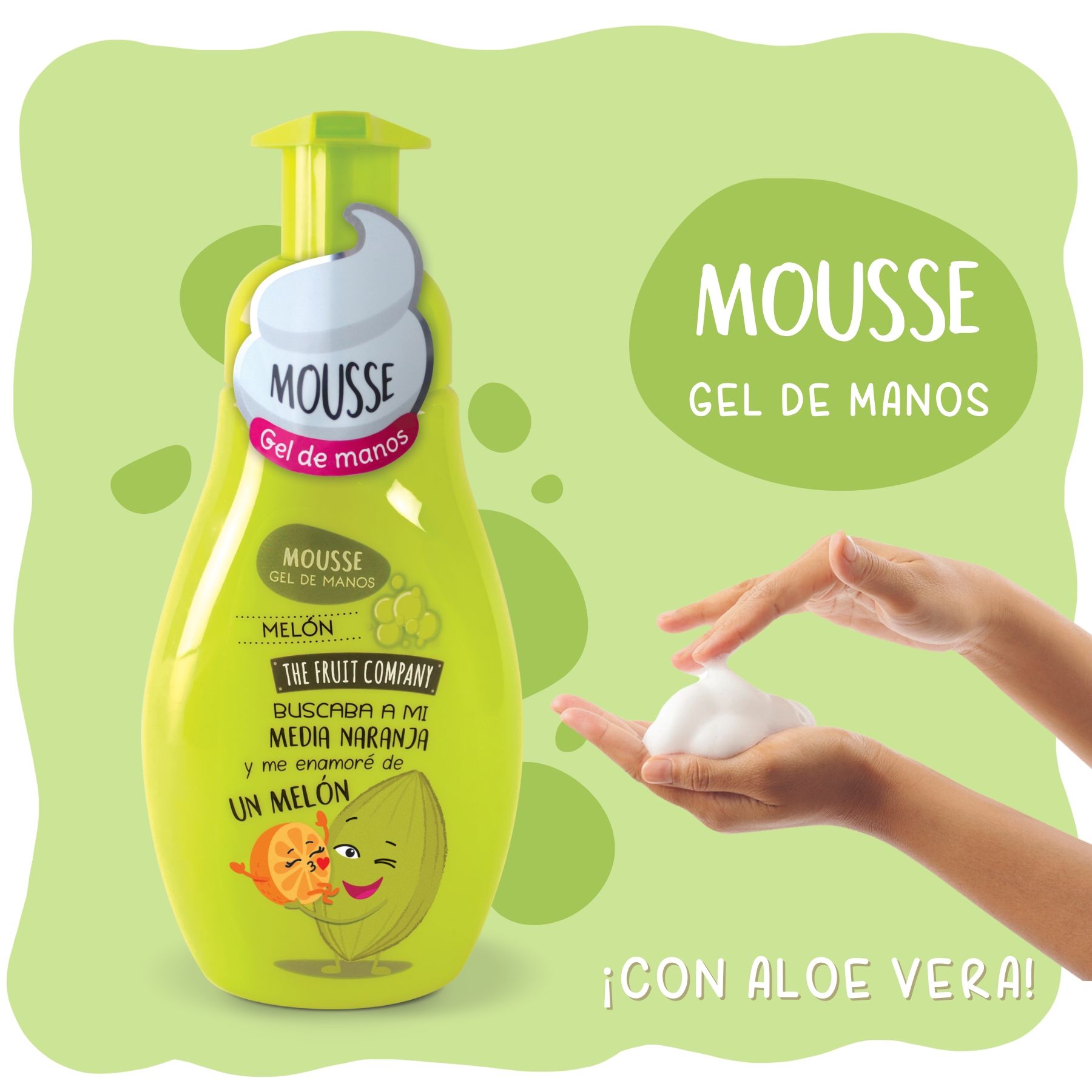 Melones roku ziepes Vannas želejas un ziepes