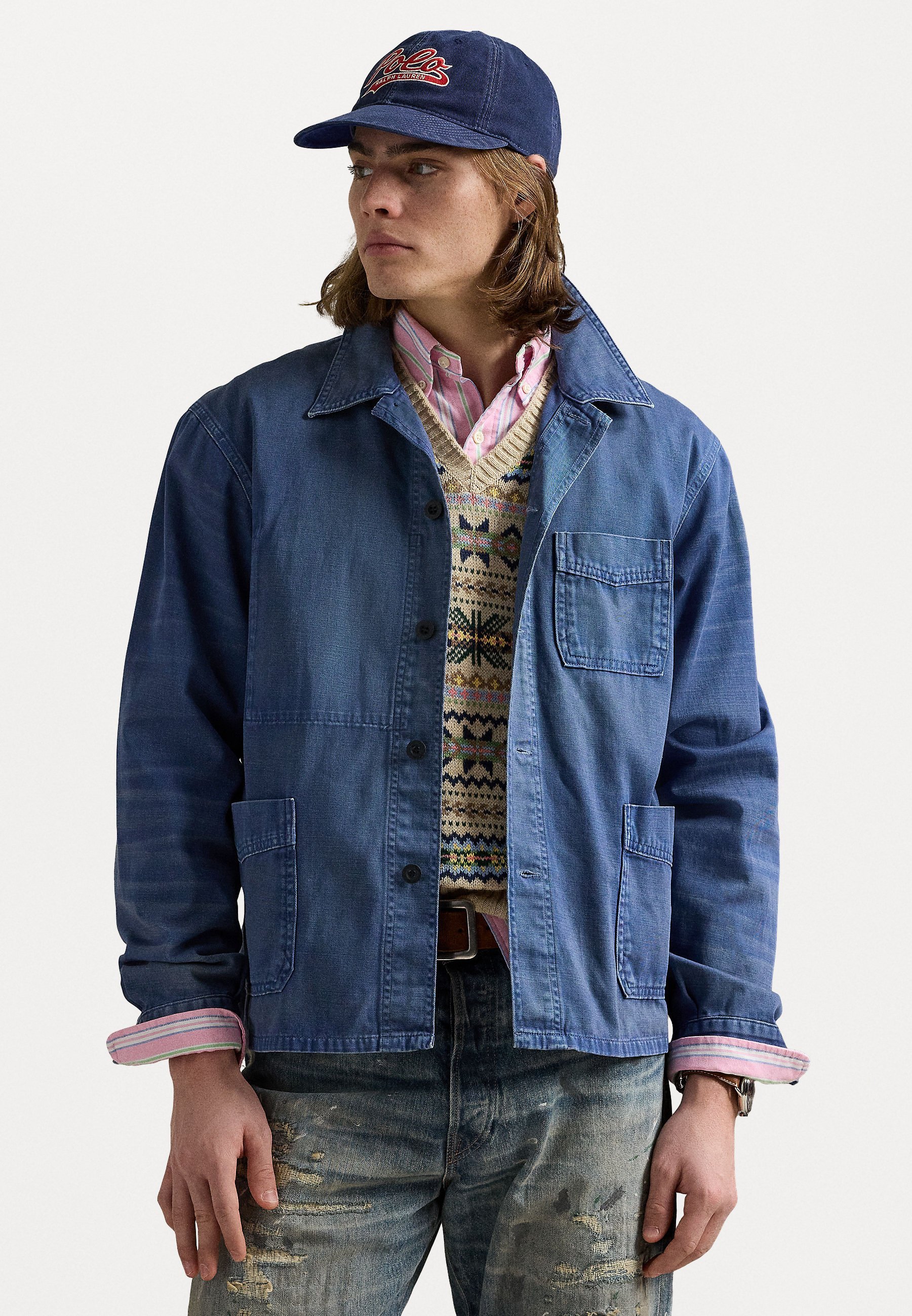 Polo Ralph Lauren twill utility jacket - spijkerjas - Dewey Place