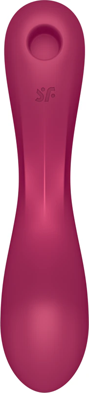 Vibrador Satisfyer Curvy Trinity 1 com estimulador clitoriano