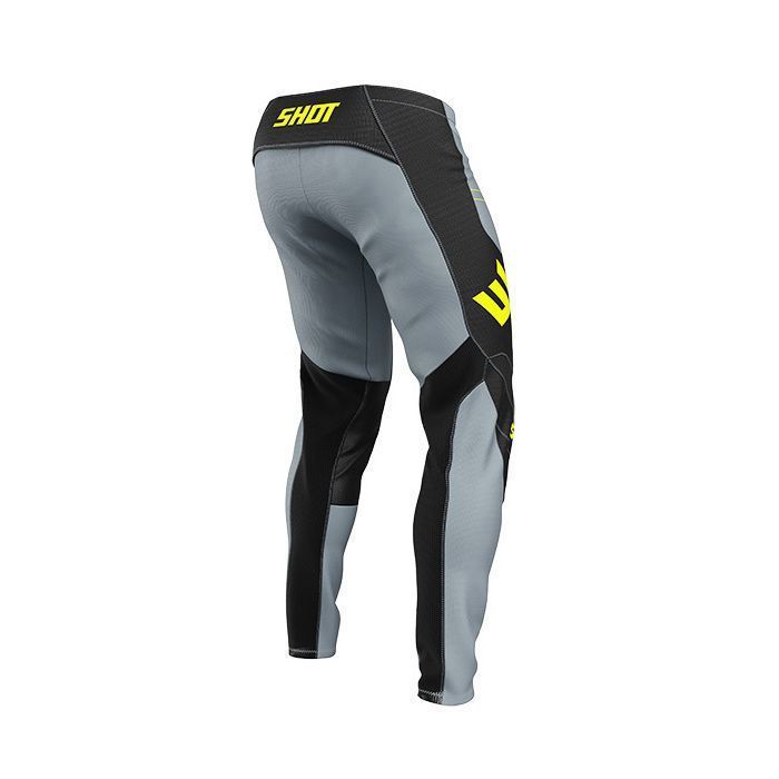 SHOT RACE GEAR Pantaloni da motocross Contact Shield giallo neon